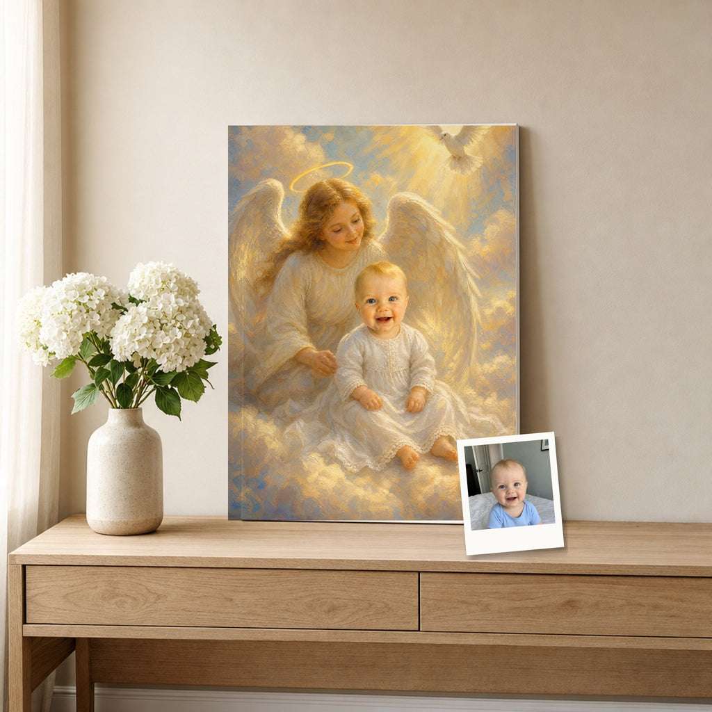 Baptism Blessing: room mockup, console
