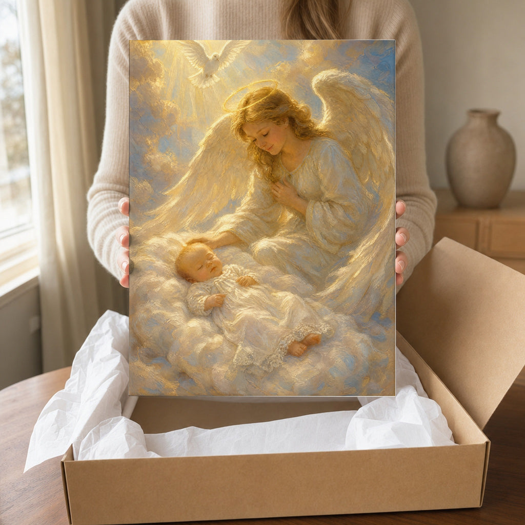 Baptism Blessing: room mockup, gift