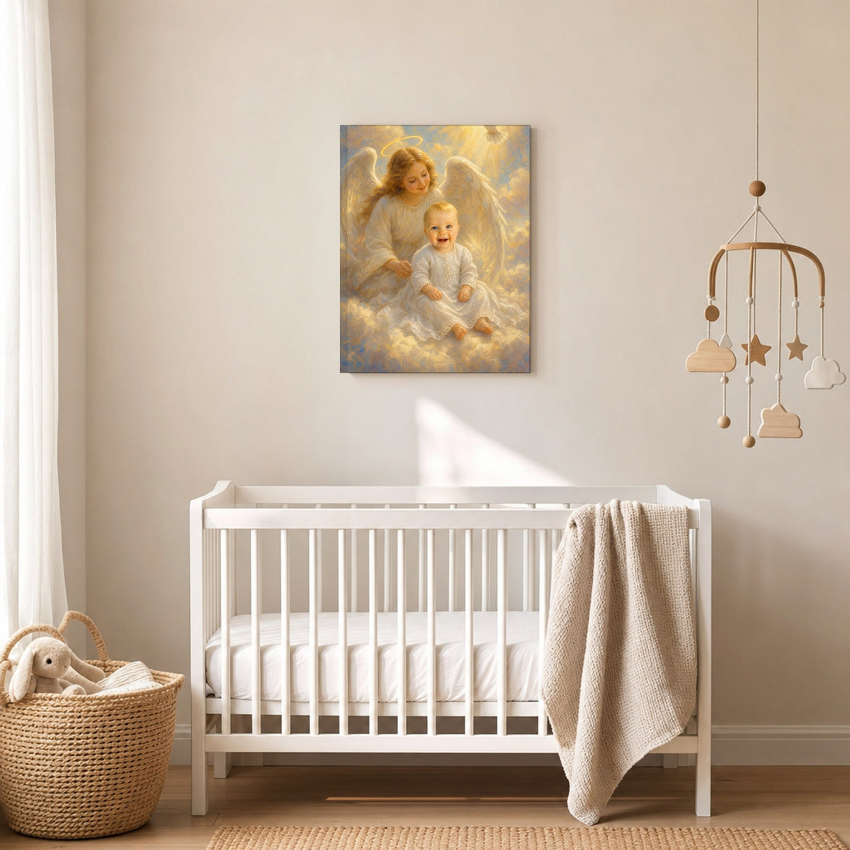 Baptism Blessing: room mockup, nursery