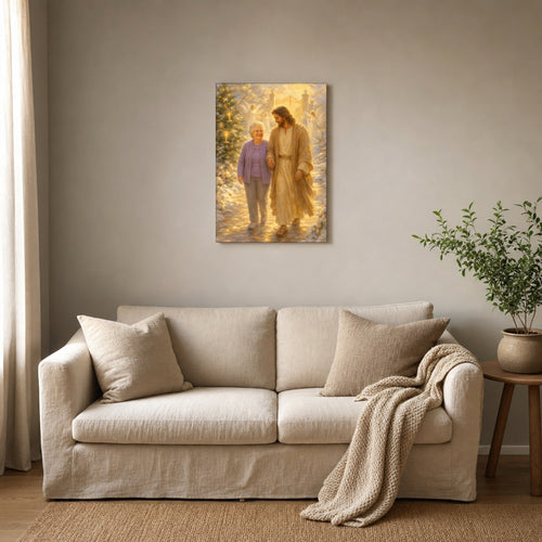 Christmas in Heaven: room mockup, living room
