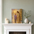 Christmas in Heaven: room mockup, mantel