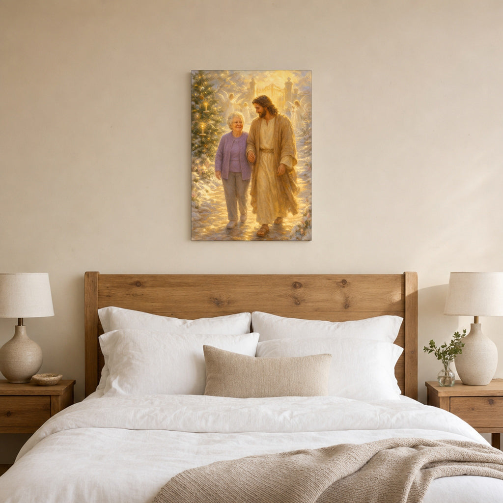 Christmas in Heaven: room mockup, bedroom