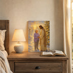 Christmas in Heaven: room mockup, nightstand