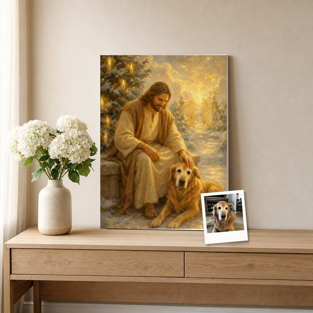 Christmas in Heaven (Pet): room mockup, console