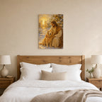 Christmas in Heaven (Pet): room mockup, bedroom