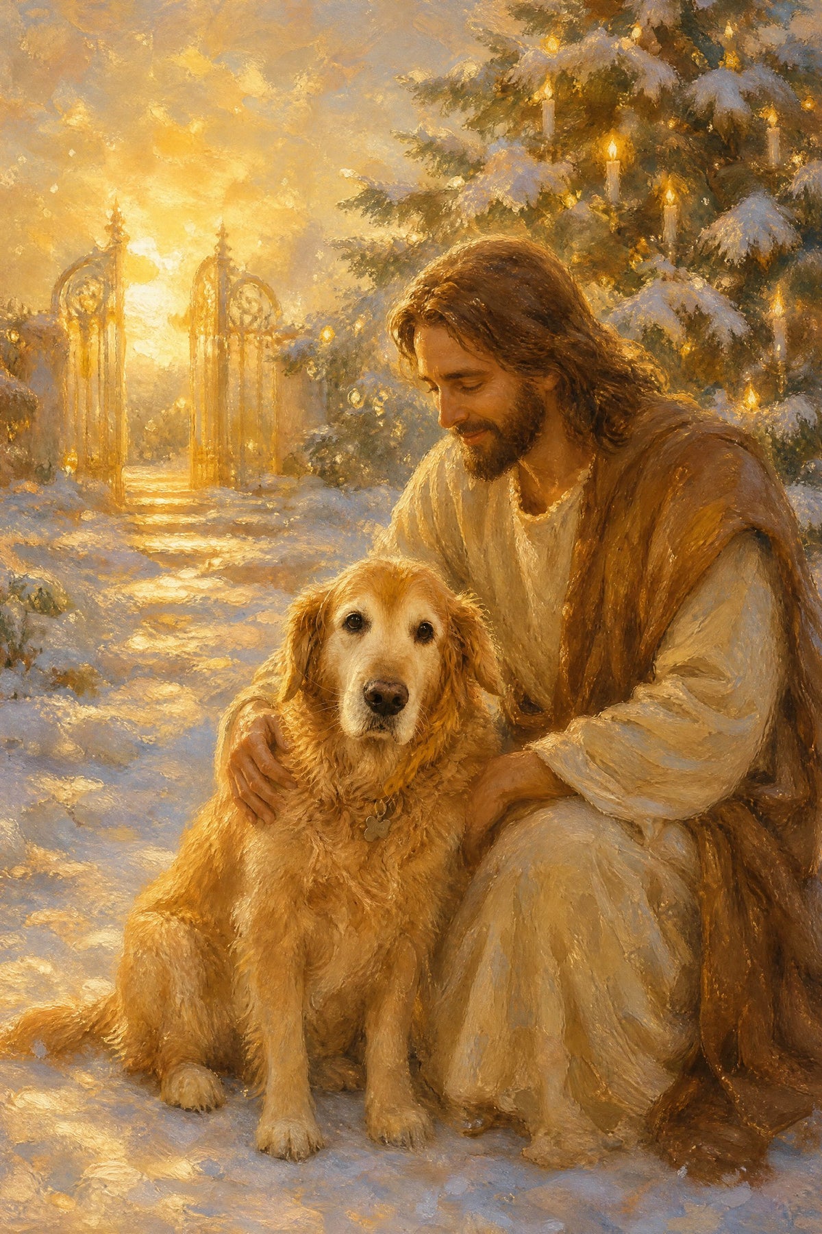 Christmas in Heaven (Pet): sample painting 1