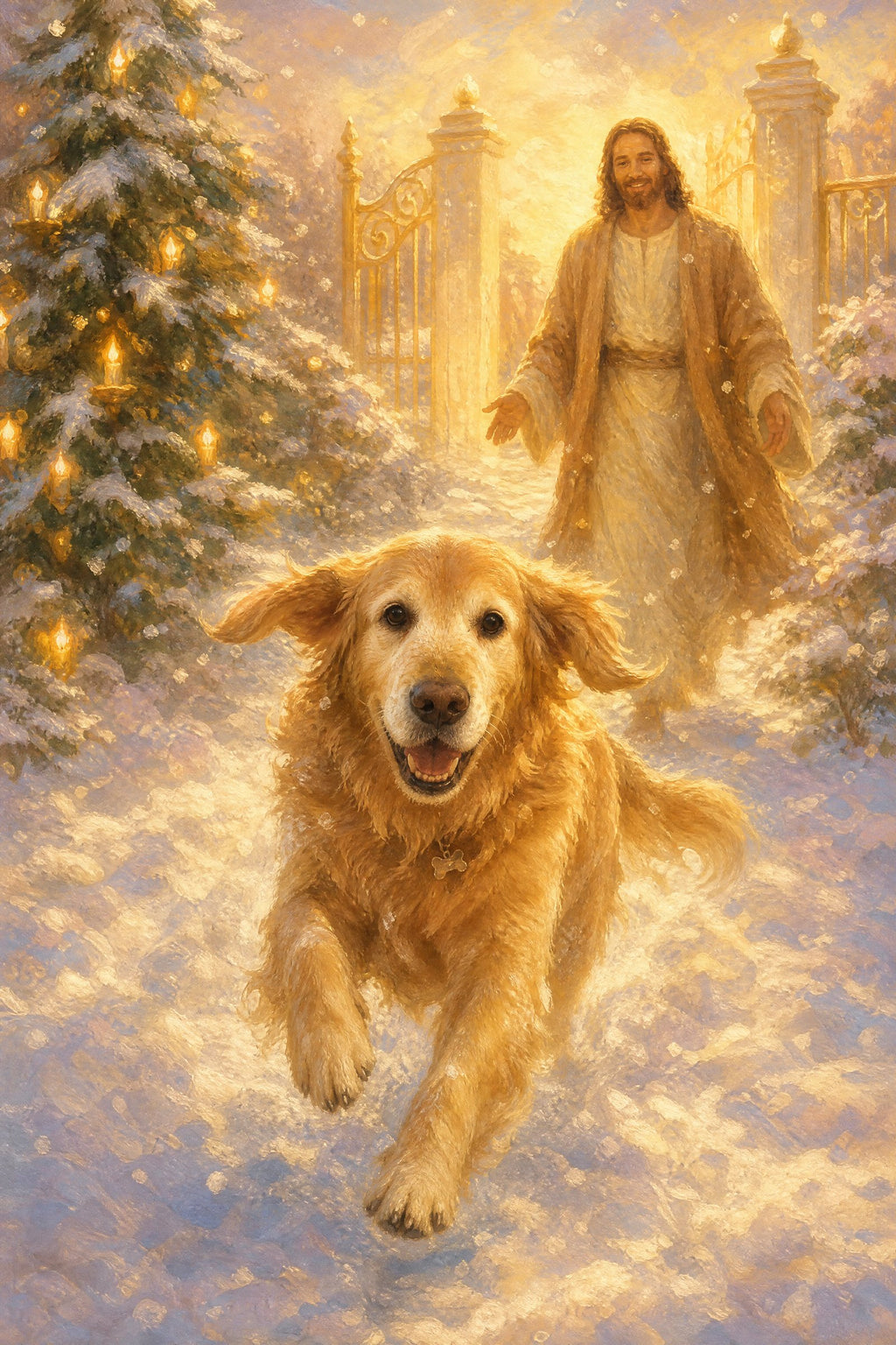 Christmas in Heaven (Pet): sample painting 3