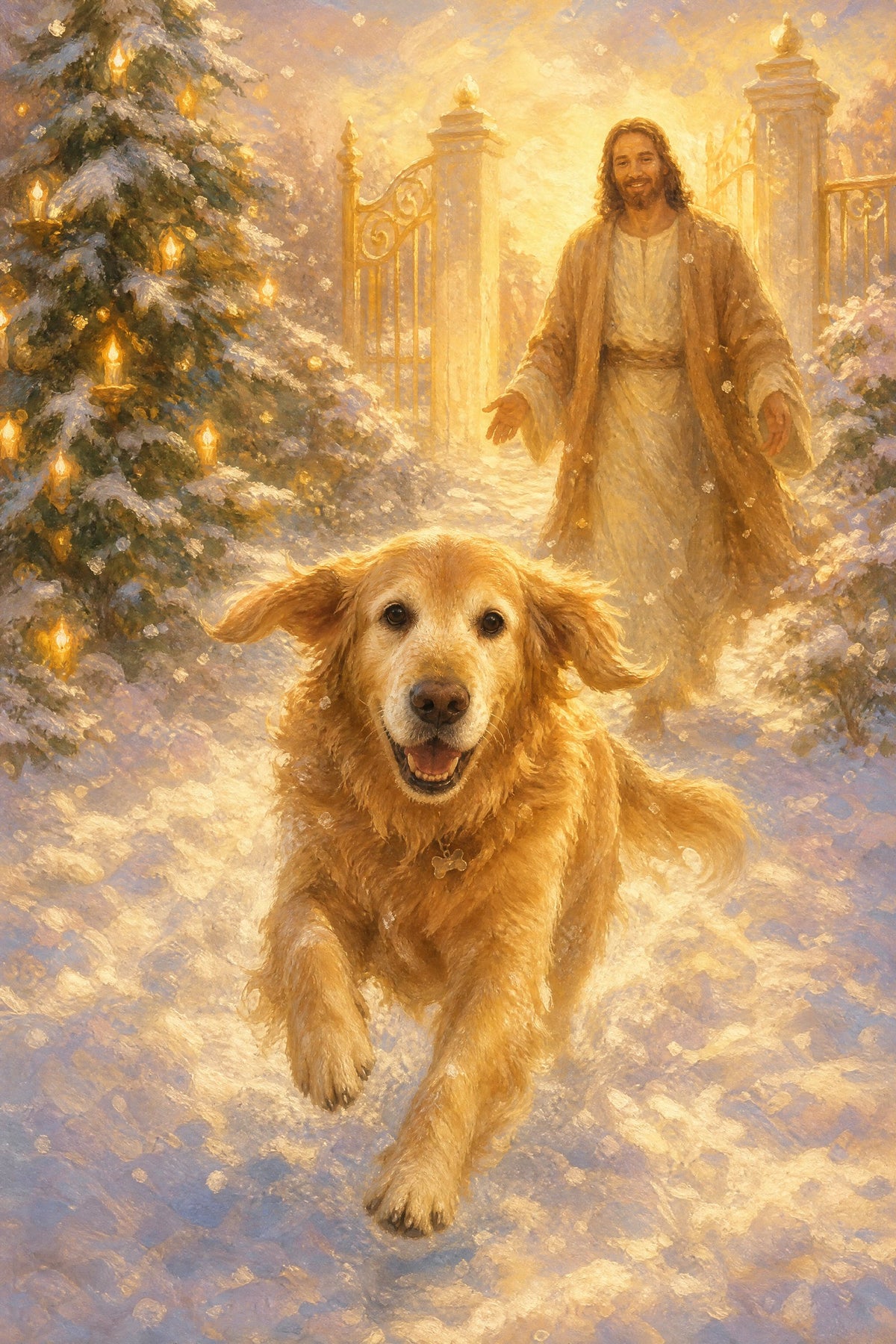 Christmas in Heaven (Pet): sample painting 3
