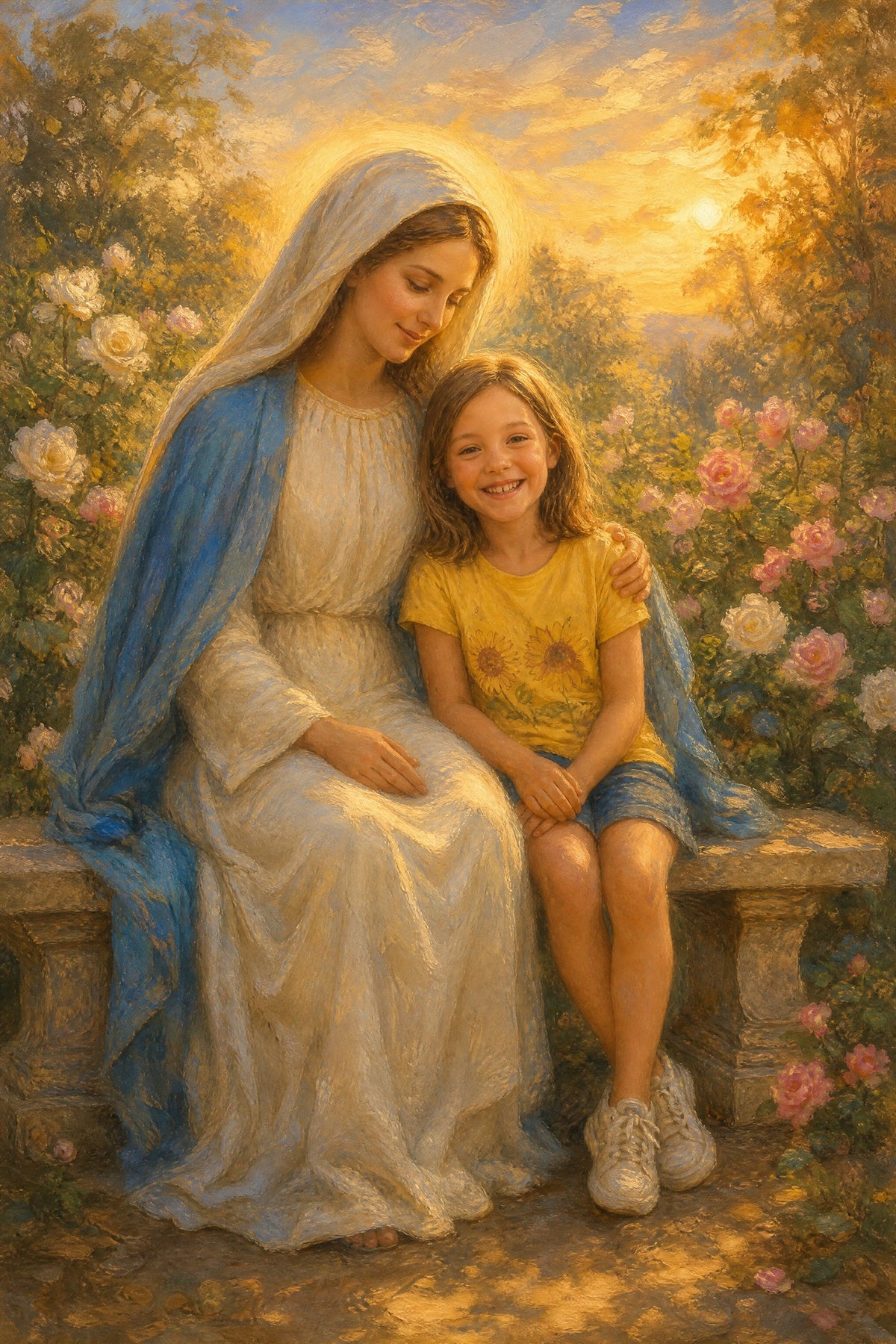 Under Mary's Mantle: sample painting 4