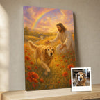 Rainbow Bridge: room mockup, close-up with the original photo
