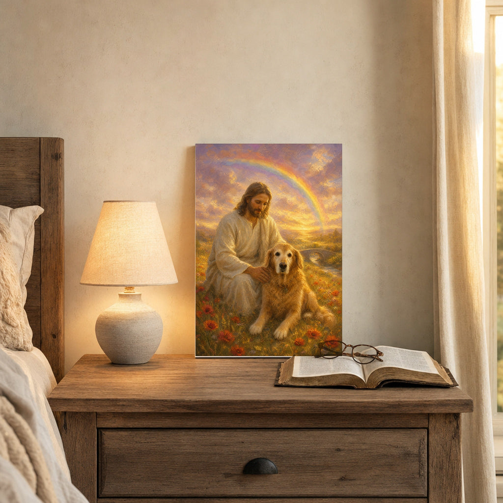 Rainbow Bridge: room mockup, nightstand