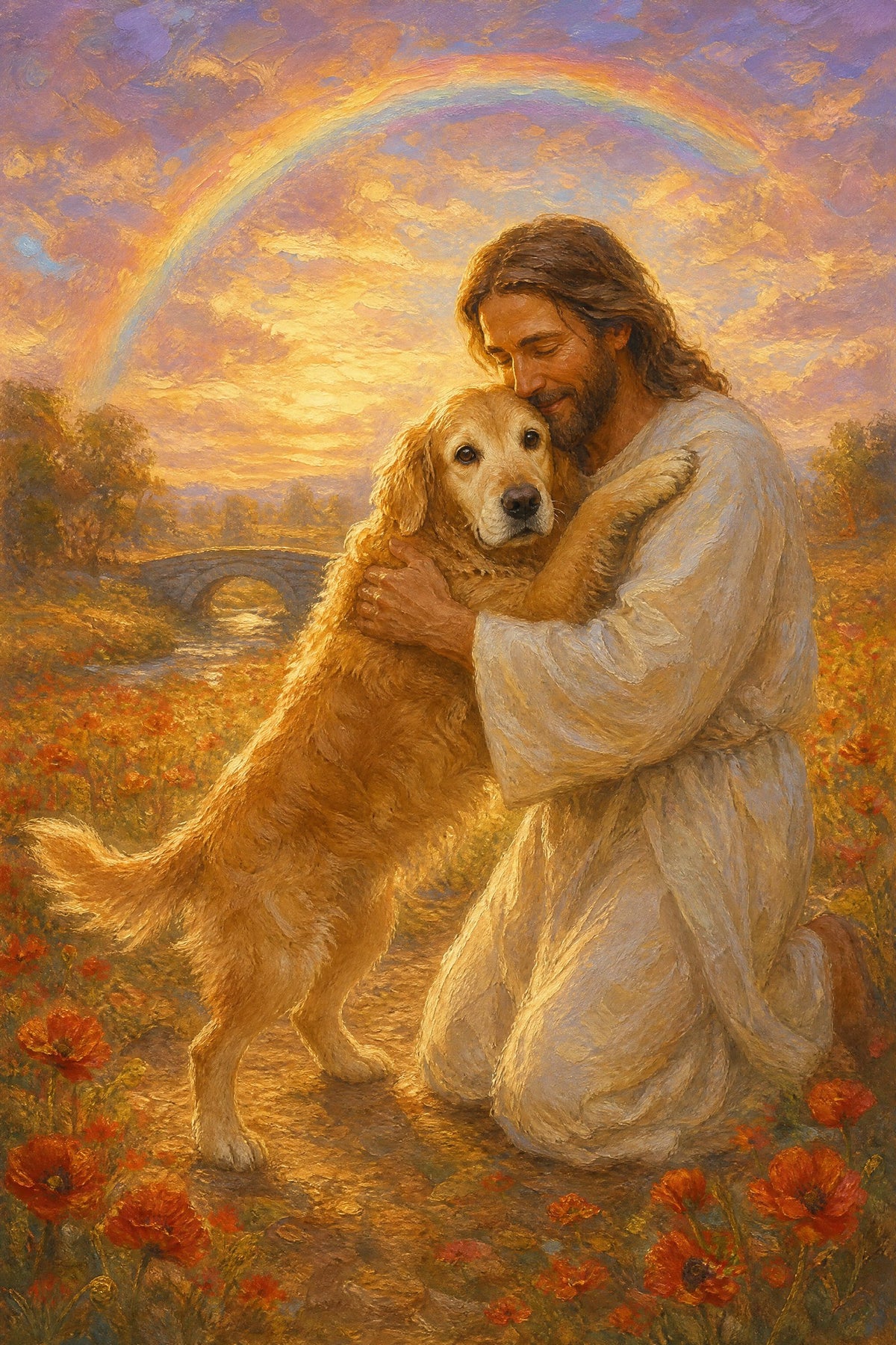 Rainbow Bridge: sample painting 2