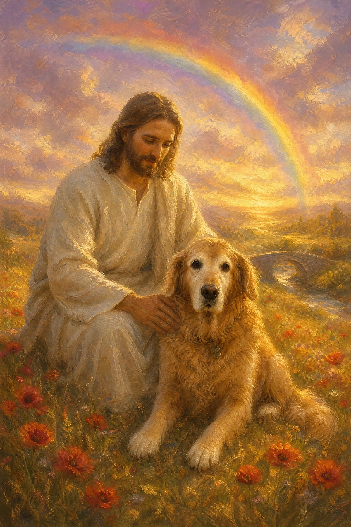 Rainbow Bridge: sample painting 3